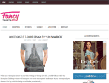 Tablet Screenshot of fancy-tshirts.com